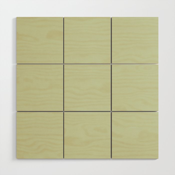 The Pale Sage Green Solid Wood Wall Art Gallery Image 1