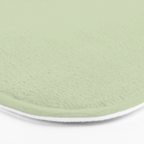 The Pale Sage Green Solid Bath Mat Gallery Image 3