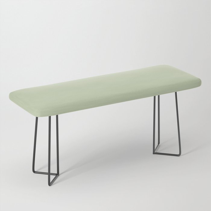 The Pale Sage Green Solid Bench Gallery Image 1