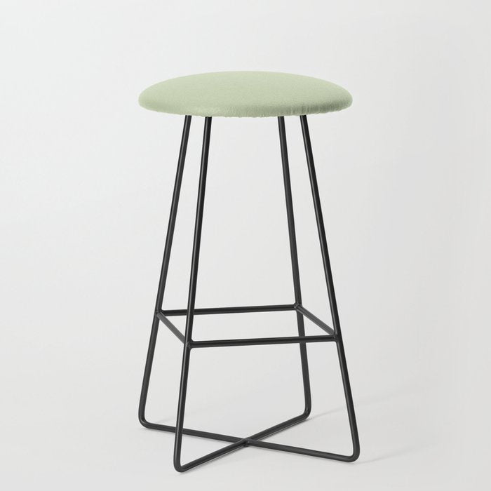 The Pale Sage Green Solid Stool Gallery Image 1