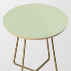 The Pale Sage Green Solid Side Table Gallery Image 2