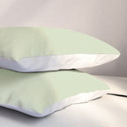 The Pale Sage Green Solid Pillow Sham Gallery Image 3