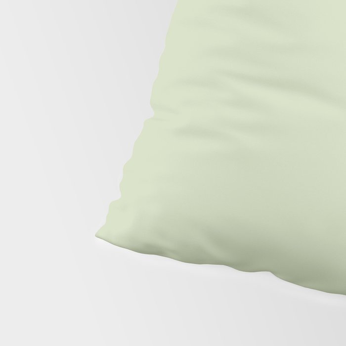 The Pale Sage Green Solid Pillow Sham Gallery Image 4
