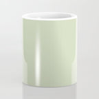 The Pale Sage Green Solid Coffee Mug Gallery Image 4