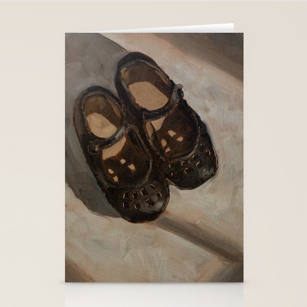 Black Maryjanes with Cutouts Stationery Card Gallery Image 1
