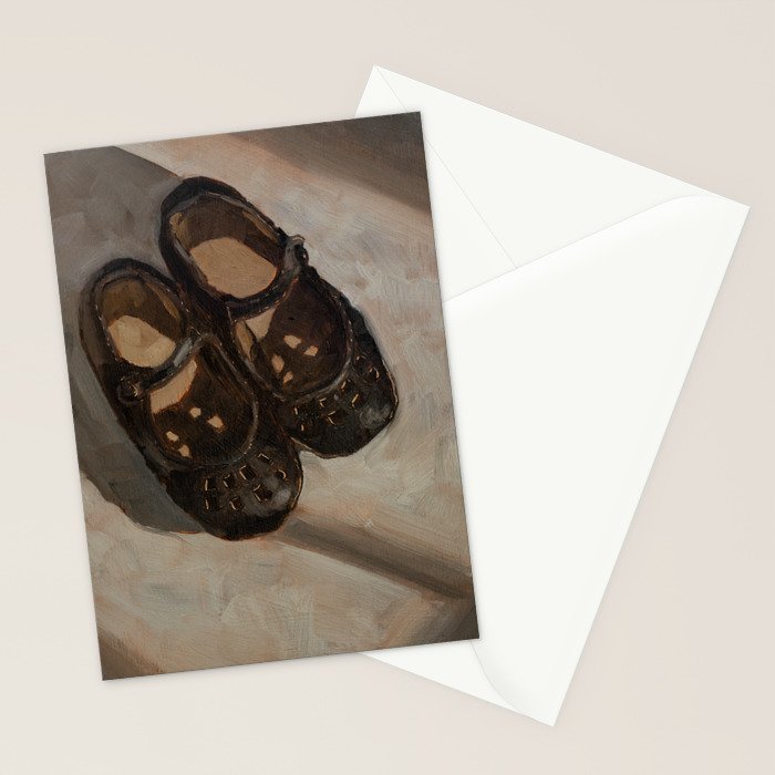 Black Maryjanes with Cutouts Stationery Card Gallery Image 2