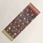 Silk Khotan East Turkestan Rug Print Yoga Mat Gallery Image 1