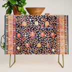 Silk Khotan East Turkestan Rug Print Credenza Gallery Image 1