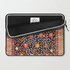 Silk Khotan East Turkestan Rug Print Laptop Sleeve Gallery Image 2
