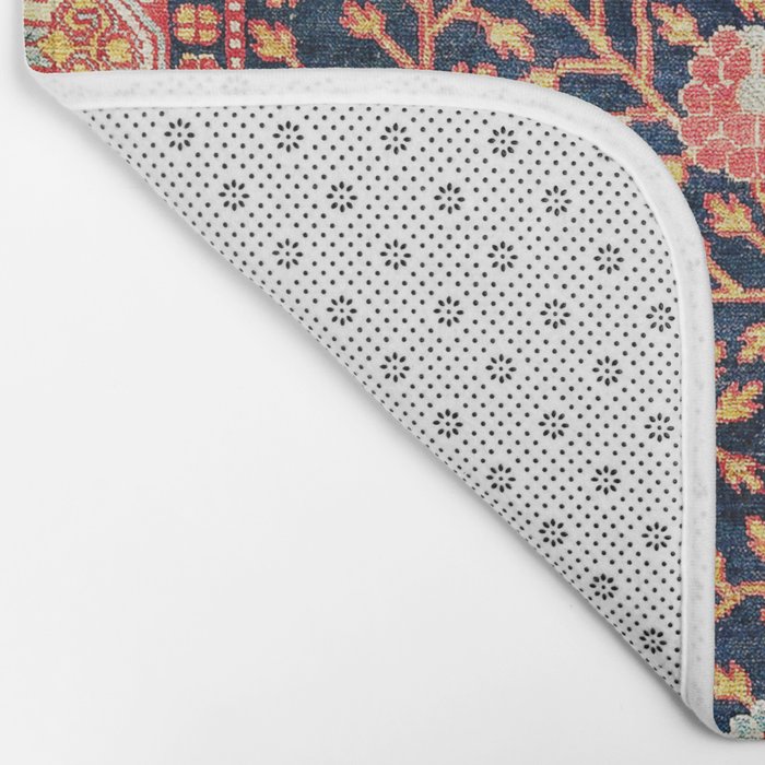 Silk Khotan East Turkestan Rug Print Bath Mat Gallery Image 2