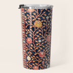 Silk Khotan East Turkestan Rug Print Travel Mug Gallery Image 3