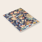 Oriental Tiger vintage embroidery tapestry Notebook Gallery Image 3