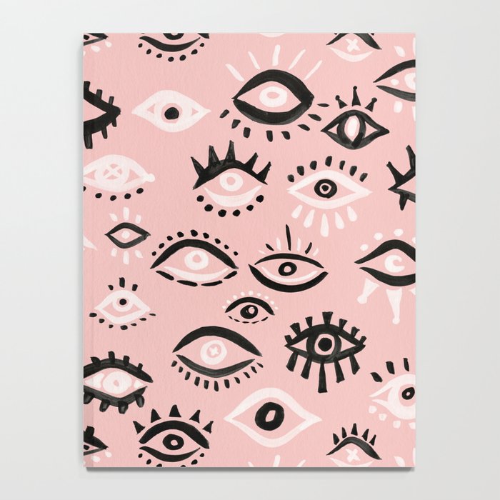 Mystic Eyes - Blush & Black Palette Notebook Gallery Image 4