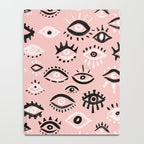 Mystic Eyes - Blush & Black Palette Notebook Gallery Image 4