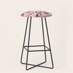 Mystic Eyes - Blush & Black Palette Stool Gallery Image 1