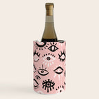 Mystic Eyes - Blush & Black Palette Wine Chiller Gallery Image 2