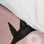 Mystic Eyes - Blush & Black Palette Comforter Gallery Image 4