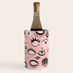 Mystic Eyes - Blush & Black Palette Wine Chiller Gallery Image 3