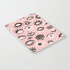 Mystic Eyes - Blush & Black Palette Notebook Gallery Image 3