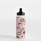 Mystic Eyes - Blush & Black Palette Water Bottle Gallery Image 2