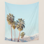 Palm Springs Palm Trees Wall Tapestry Gallery Image 4