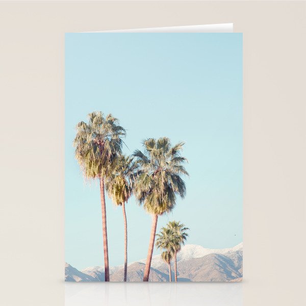 Palm Springs Palm Trees Stationery Card Gallery Image 1