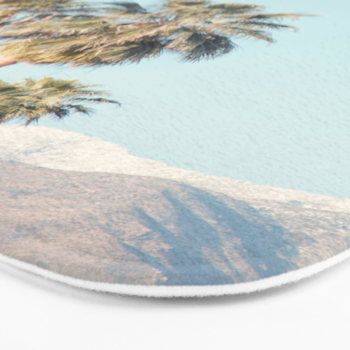 Palm Springs Palm Trees Bath Mat Gallery Image 3