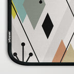 Mid Century Modern Scattered Diamonds Laptop Sleeve Gallery Image 3