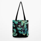 O Ginkgo (on Black) Tote Bag Gallery Image 2