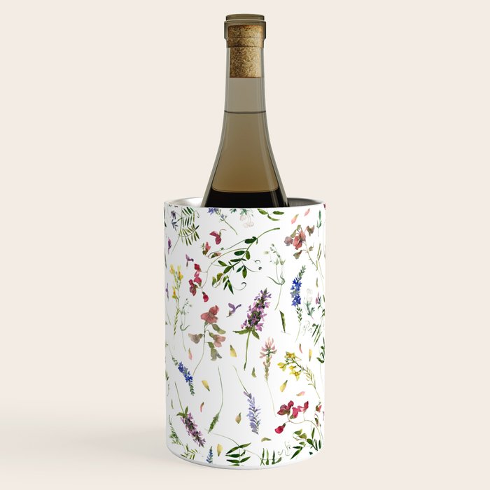 Scandinavian Midsummer Wildflowers Meadow  Wine Chiller Gallery Image 2