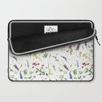 Scandinavian Midsummer Wildflowers Meadow  Laptop Sleeve Gallery Image 2