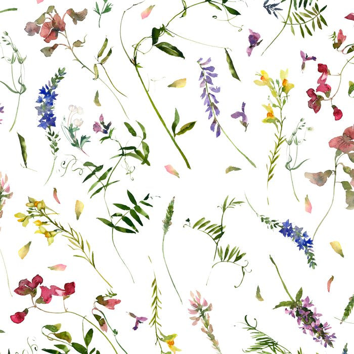 Scandinavian Midsummer Wildflowers Meadow  Coffee Mug Gallery Image 2