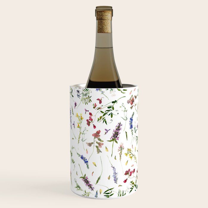 Scandinavian Midsummer Wildflowers Meadow  Wine Chiller Gallery Image 3