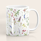 Scandinavian Midsummer Wildflowers Meadow  Coffee Mug Gallery Image 1
