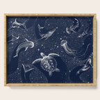Cosmic Ocean Serving Tray Gallery Image 1