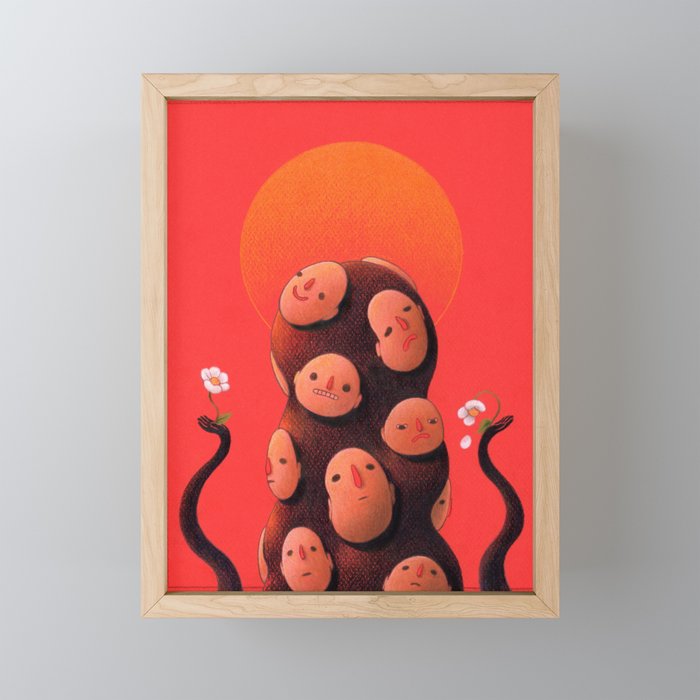 The Gatekeeper Mini Art Print Gallery Image 1