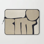 Modern Abstract Minimal Shapes 163 Laptop Sleeve Gallery Image 1