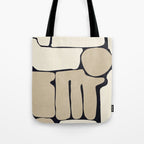Modern Abstract Minimal Shapes 163 Tote Bag Gallery Image 1