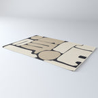 Modern Abstract Minimal Shapes 163 Rug Gallery Image 3