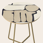 Modern Abstract Minimal Shapes 163 Side Table Gallery Image 2