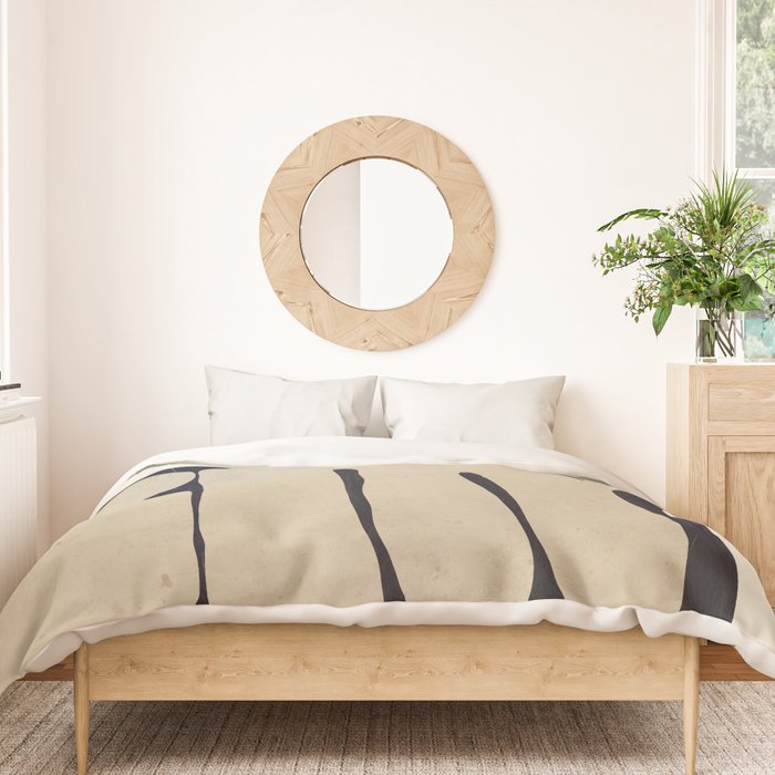 Modern Abstract Minimal Shapes 163 Duvet Cover Gallery Image 3