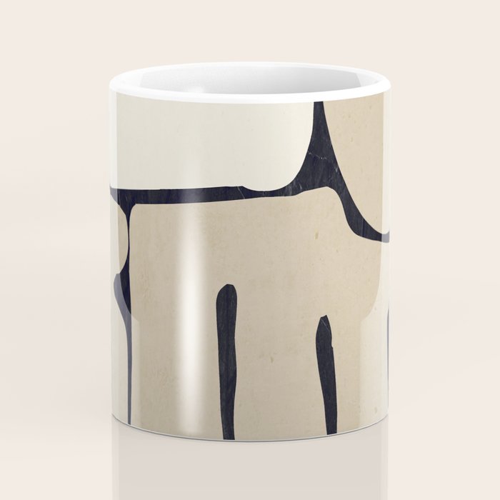 Modern Abstract Minimal Shapes 163 Coffee Mug Gallery Image 4