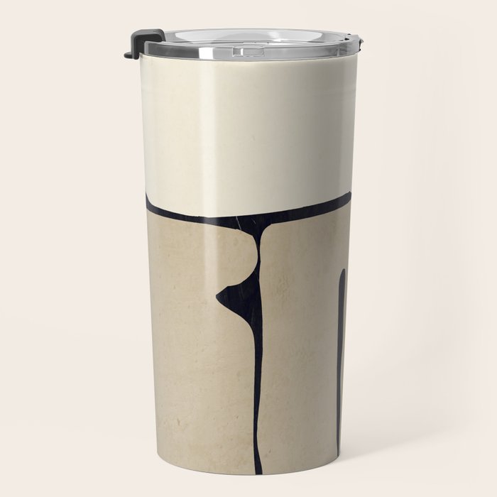 Modern Abstract Minimal Shapes 163 Travel Mug Gallery Image 3