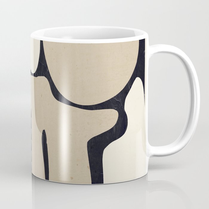 Modern Abstract Minimal Shapes 163 Coffee Mug Gallery Image 1