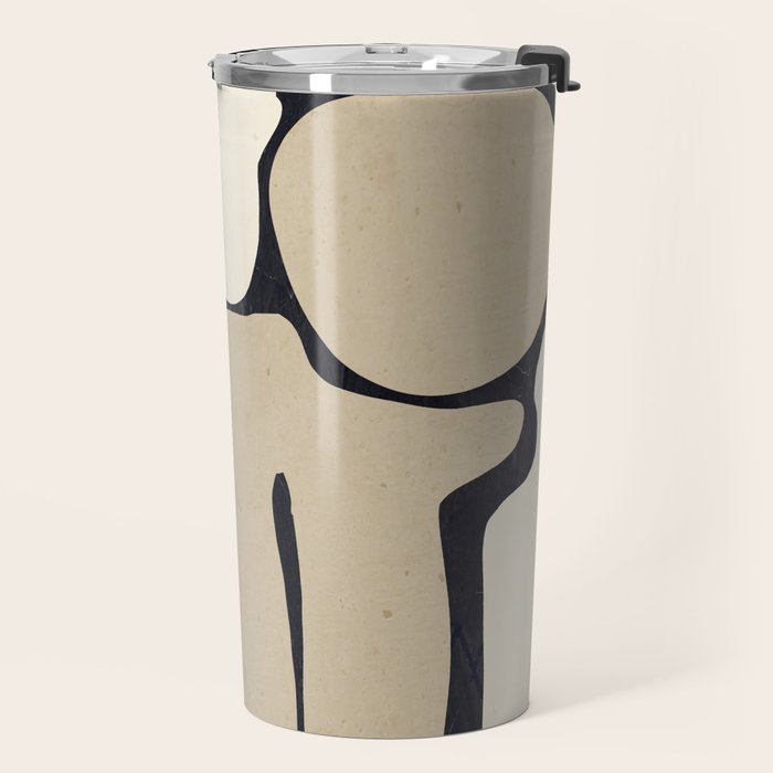 Modern Abstract Minimal Shapes 163 Travel Mug Gallery Image 2
