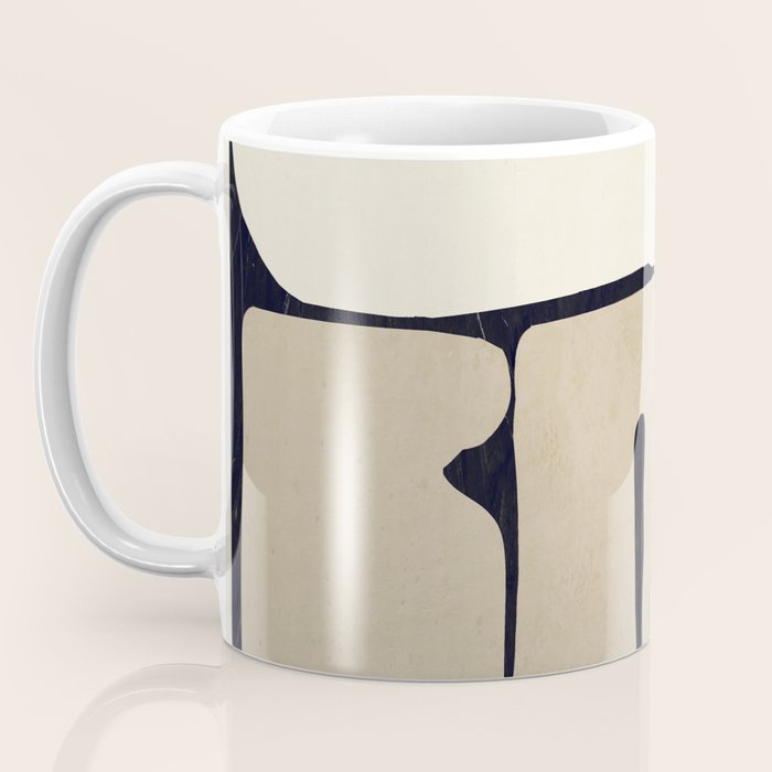 Modern Abstract Minimal Shapes 163 Coffee Mug Gallery Image 3
