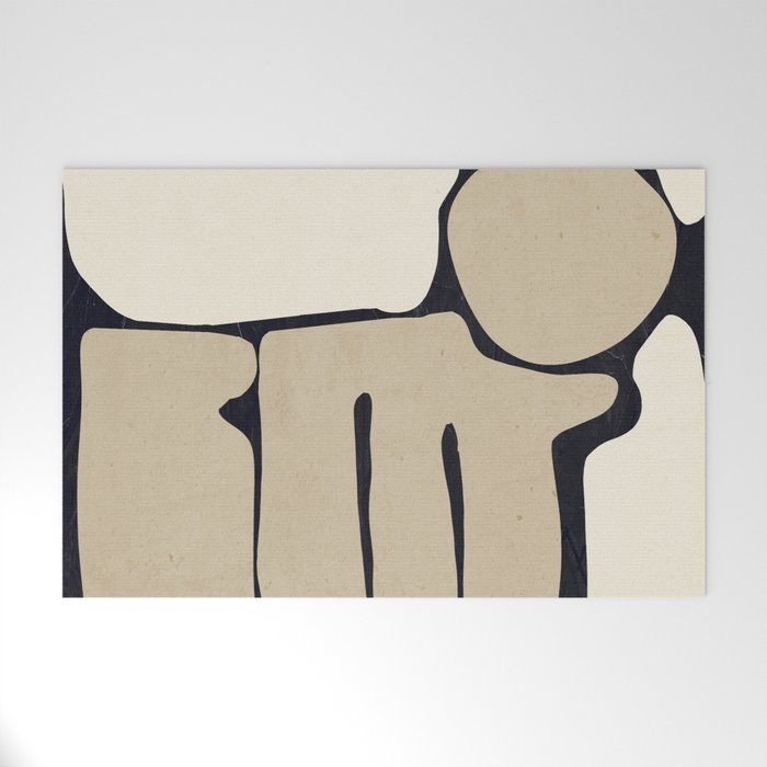 Modern Abstract Minimal Shapes 163 Welcome Mat Gallery Image 1