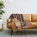 Sun And Moon  Throw Blanket Gallery Image 1