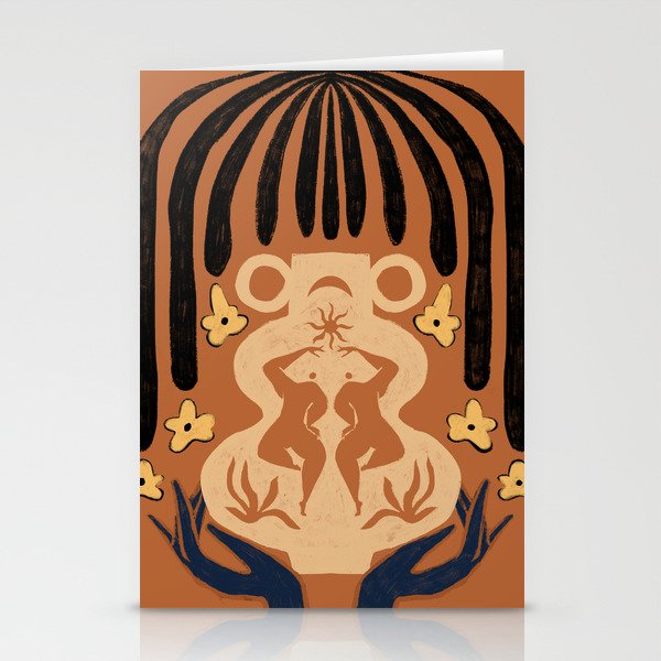 Sun And Moon  Stationery Card Gallery Image 2