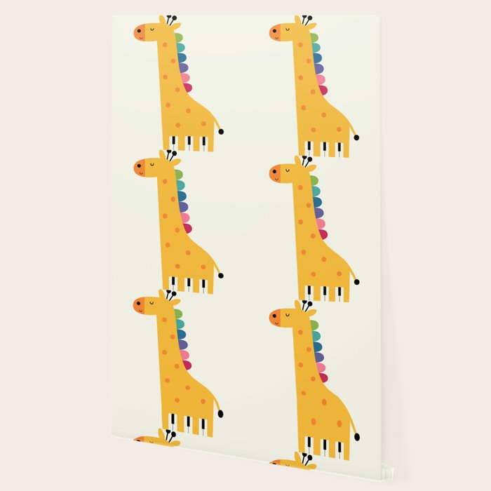 Giraffe Piano Wallpaper Gallery Image 2